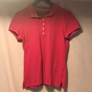 Aeropostale Stretch Fit Pink Polo